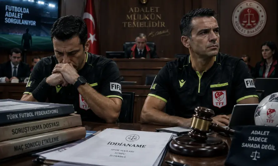Türk Futbolunda Bahis ve Şike Soruşturması: Hakemler Adliyeye Sevk Edildi